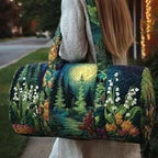 Printed travel bag, sports and hiking carry-on bag