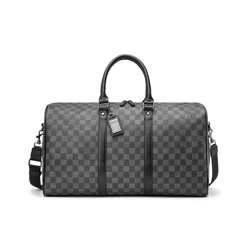 Plaid Crossbody Travel Bag