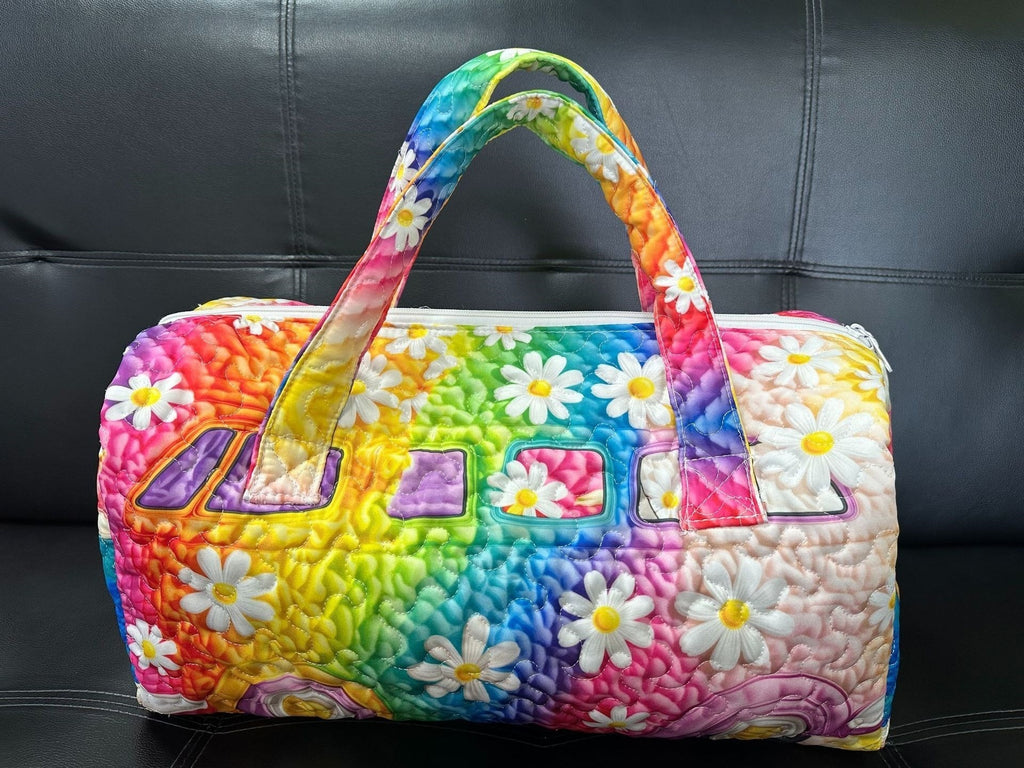 Printed travel bag, sports and hiking carry-on bag