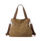 Women Canvas Crossbody Tote Bag