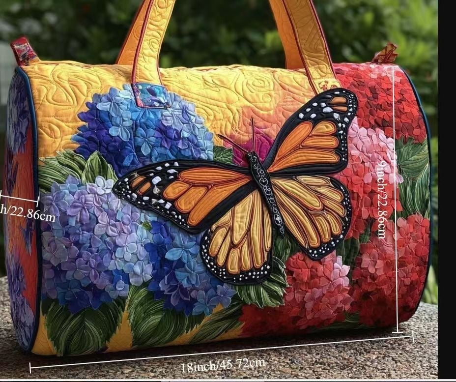Printed travel bag, sports and hiking carry-on bag