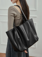 Genuine Leather Women Tote Bag