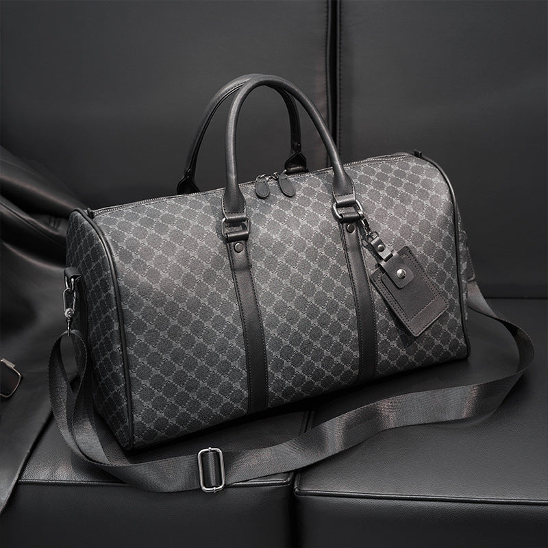 Plaid Crossbody Travel Bag