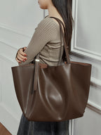 Genuine Leather Women Tote Bag