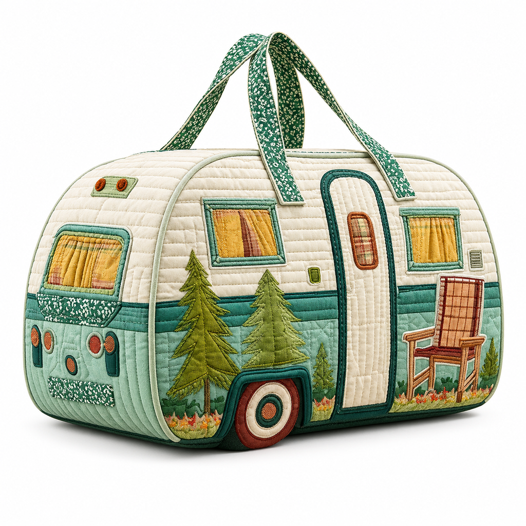 Printed travel bag, sports and hiking carry-on bag