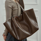 Genuine Leather Women Tote Bag