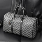 Plaid Crossbody Travel Bag