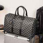 Plaid Crossbody Travel Bag