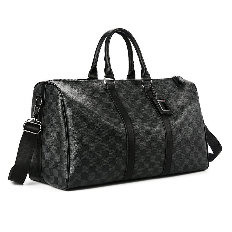 Plaid Crossbody Travel Bag