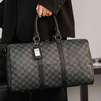 Plaid Crossbody Travel Bag