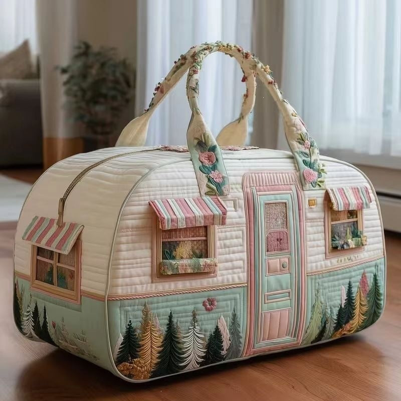 Printed travel bag, sports and hiking carry-on bag