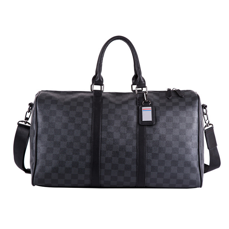 Plaid Crossbody Travel Bag