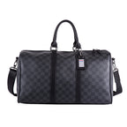 Plaid Crossbody Travel Bag