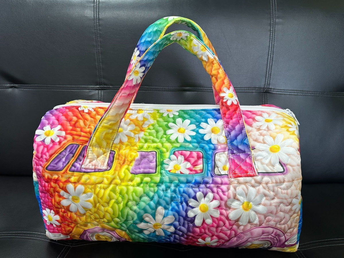 Printed travel bag, sports and hiking carry-on bag